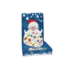 Уникальный изысканный чехол на стул с рисунком Санта Клауса портативный защитный чехол на стул рождественский стиль на Рождество