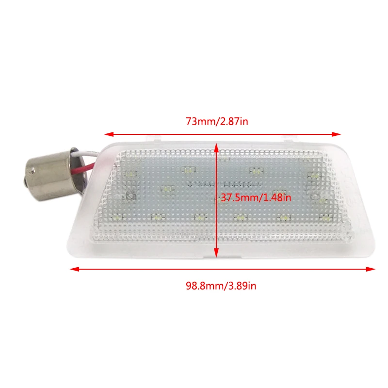 1X светодиодный Светодиодный светильник номерного знака для Opel Astra G 98-04
