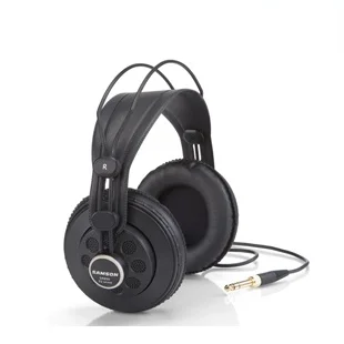 Оригинальные полуоткрытые наушники Samson SR850 HIFI гарнитура мониторные для студии с