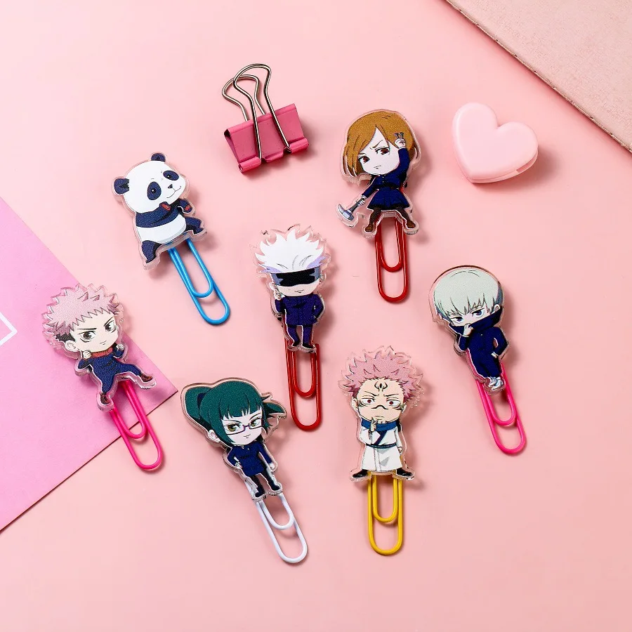

Jujutsu Kaisen Cosplay paper clip file clip periphery same style