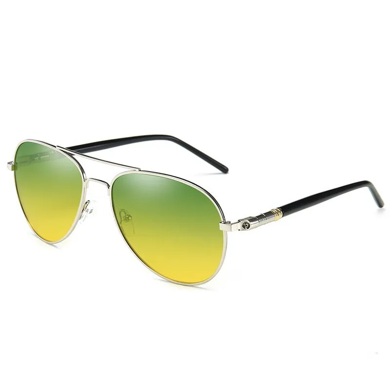 

Day And Night Sunglasses Retro Classic Vintage Polarized Sunglasses Men Brand Designer Sun Glasses Women Metal Frame Eyewear