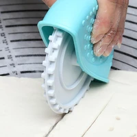 plastic wheel roller for pie crust baking cutter kitchen pizza pastry lattice cutter pastry pie decor cutter tools
