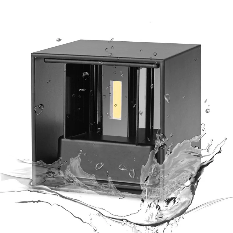 Светодиодсветодиодный водонепроницаемые настенные лампы QLTEG IP65 12 Вт