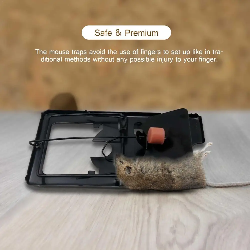 5 шт. Мышь утюга ловушки крысы зажим эффективный Сейф для мышей дом склад в