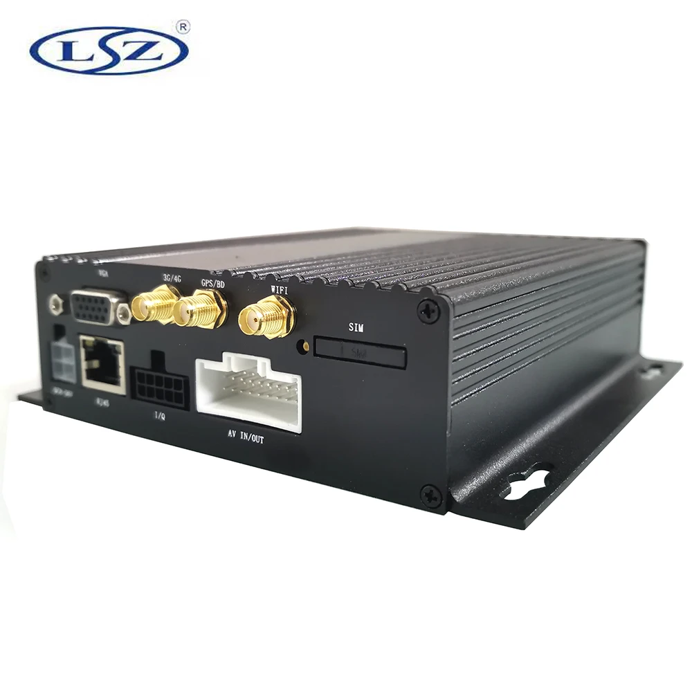 

4-канальный видеорегистратор MDVR поддерживает 1080P HD мегапиксель 4G двойной SD видеорегистратор для грузовика поддерживает функцию 4G GPS + WIFI