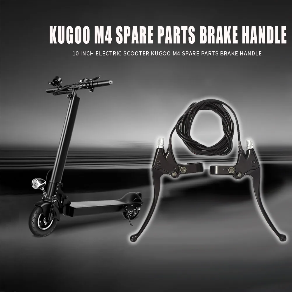 Electric Scooter Aluminum Alloy Brake Lightweight Element 1 Pair 10 inch Clutch Levers Decoration for Kugoo M4 | Спорт и развлечения