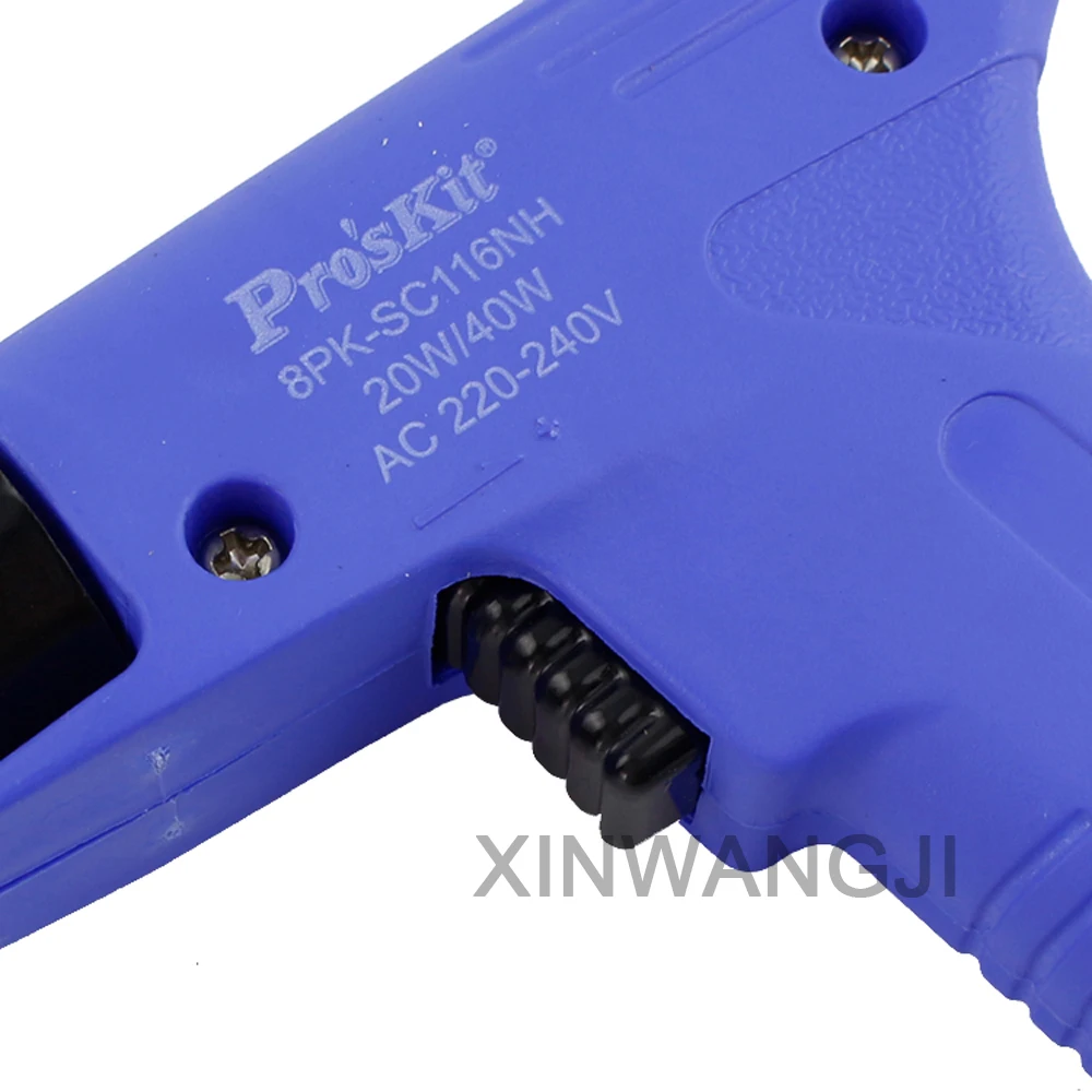 Pro'sKit 20 Вт/40 Вт 220 В ручной паяльный оловянный пистолет отправить оловянный пистолет ручной паяльник быстрый нагрев паяльная наладочная станция инструменты