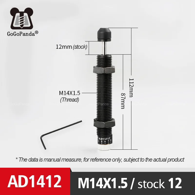 Пневматический гидравлический амортизатор Регулируемый Гидравлический Буфер AD серии AD2016