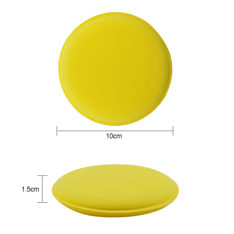 15PCS Car Foam Sponge Wax Applicator Round Polishing and Waxing Detailing Cleaning Tools Supplies | Автомобили и мотоциклы