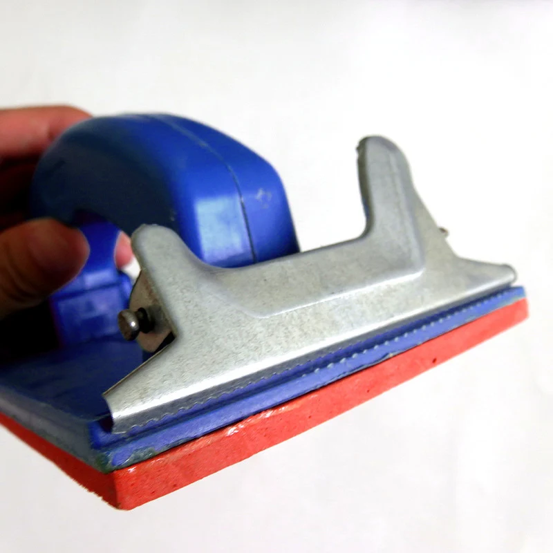 

Handheld Sandpaper Frame Hand Grip Sandpaper Holder for Abrasive Tools RH