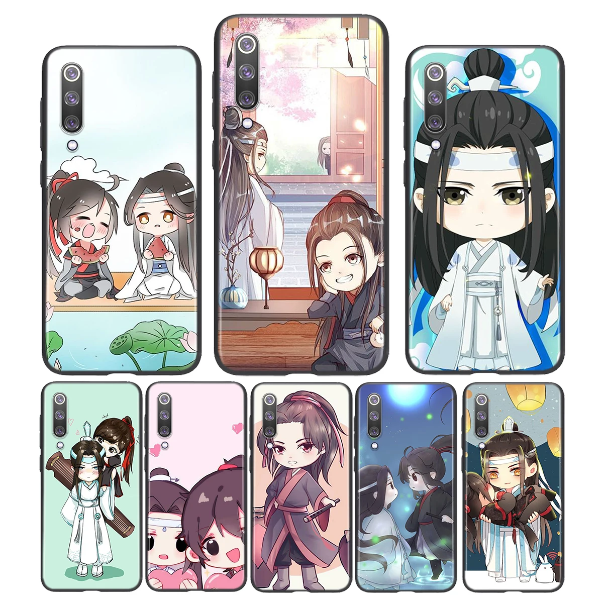 

Mo Dao Zu Shi Cartoon For Xiaomi Poco X3 NFC M2 X2 F2 F3 C3 M3 F1 Pro Mi Play Mix 3 A3 A2 A1 Lite Soft Phone Case