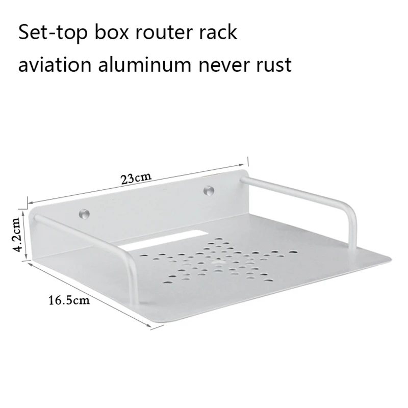 Настенный хранения ТВ ящик полка для маршрутизатора Декодер каналов кабельного