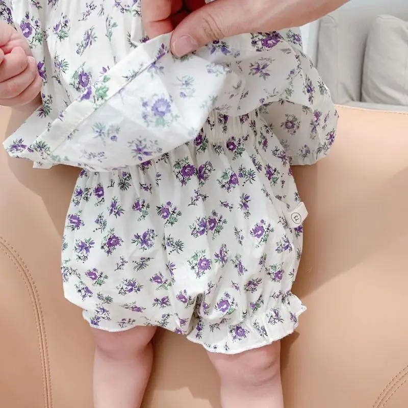 

Summer Newborn Baby Girls Clothes Sets Children Cotton T-Shirt Tops+Short Pant Suits Toddler Matching Outfits Girls Dress 0-24M