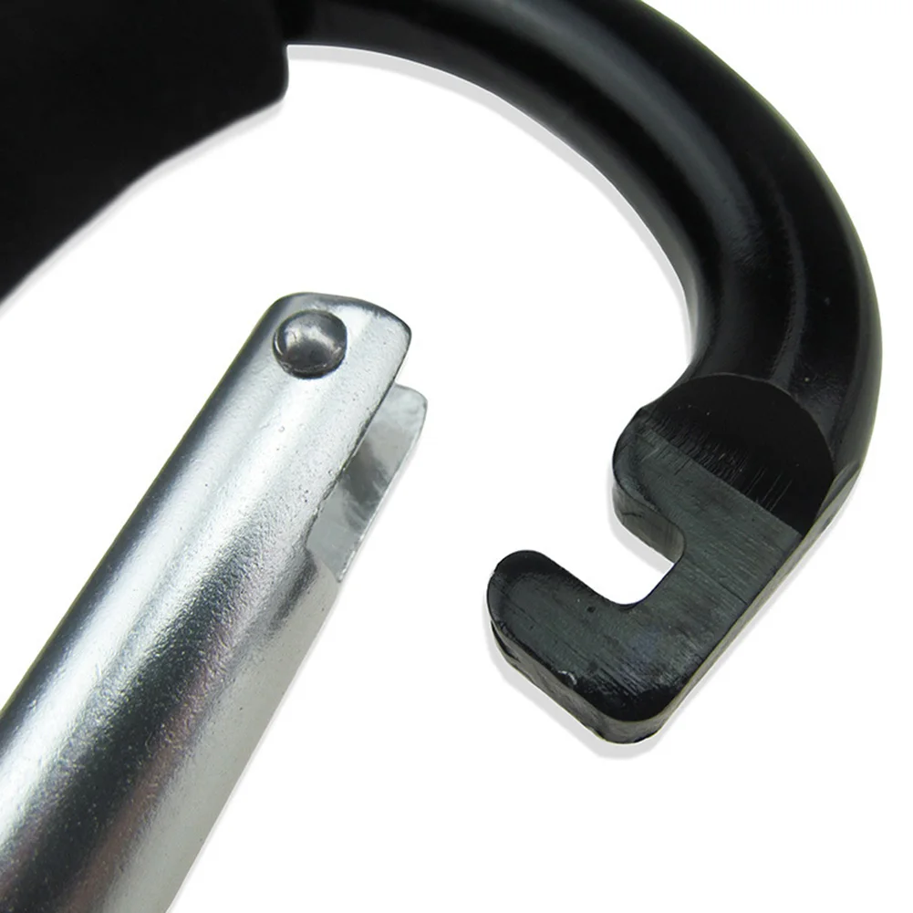 Металлическая Детская коляска крючок сумка для подгузников зажим карабин