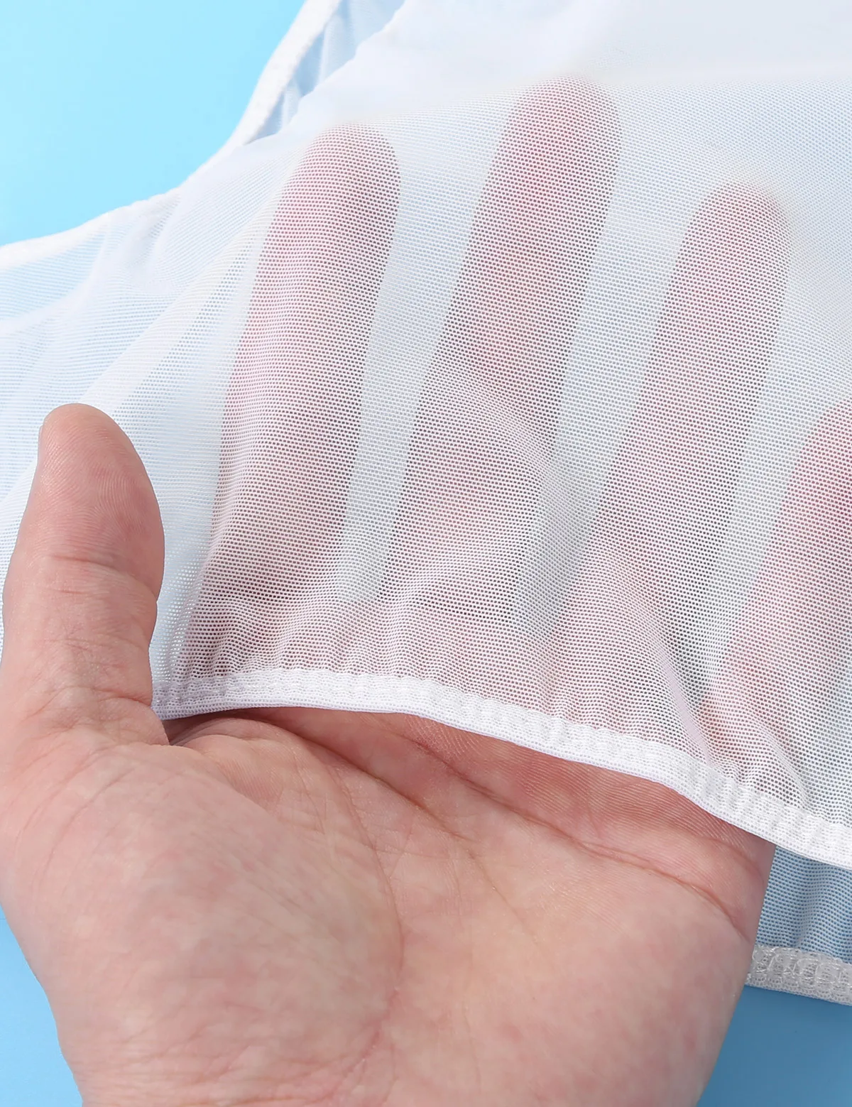 Сексуальный женский сетчатый прозрачный укороченный Топ Эротическое Белье