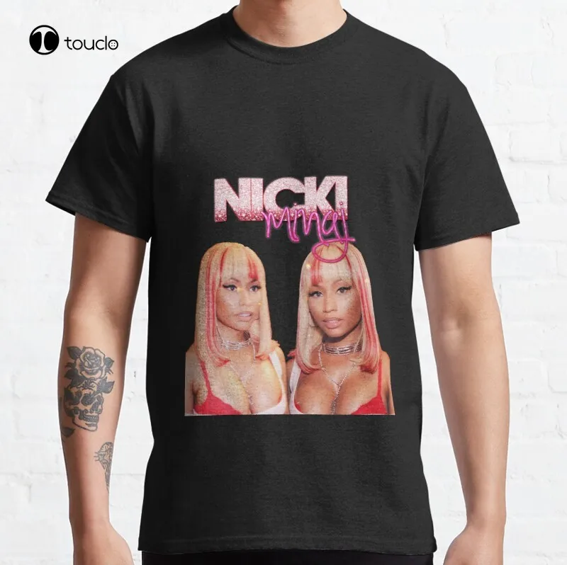 

Nicki Classic Nicki Minaj Rapper T-Shirt Cotton Tee Shirt