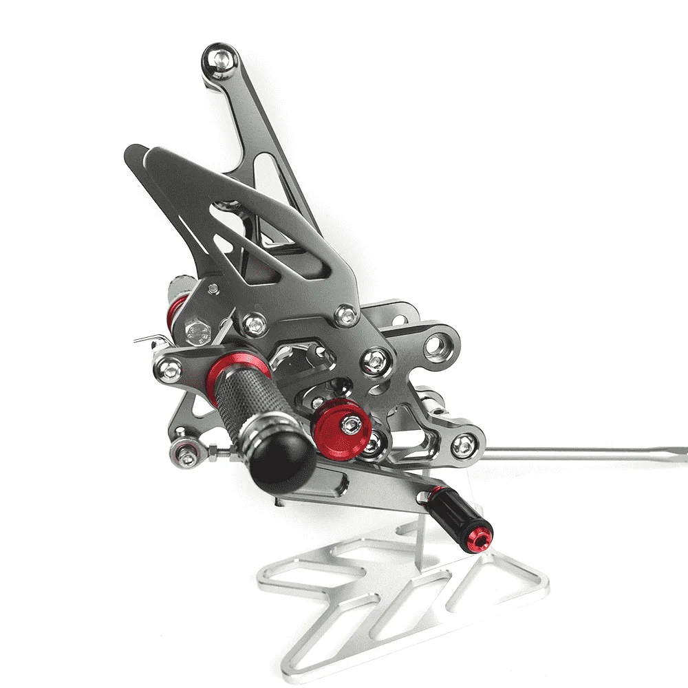 

CNC Aluminum Alloy Motorcycle Footrest Pedal Foot Peg Rearset Rear Set For Yamaha FZ1 1000 Fazer FZ1S 06-13 FZ8 2010-2013