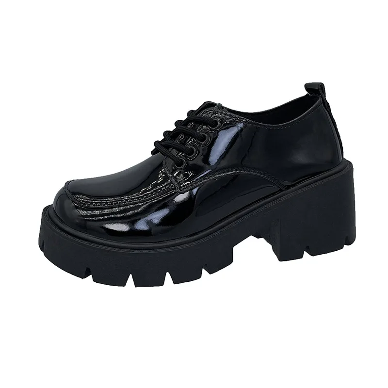 

Модная одежда на осень, Женская Платформа, повседневная женская одежда на шнуровке