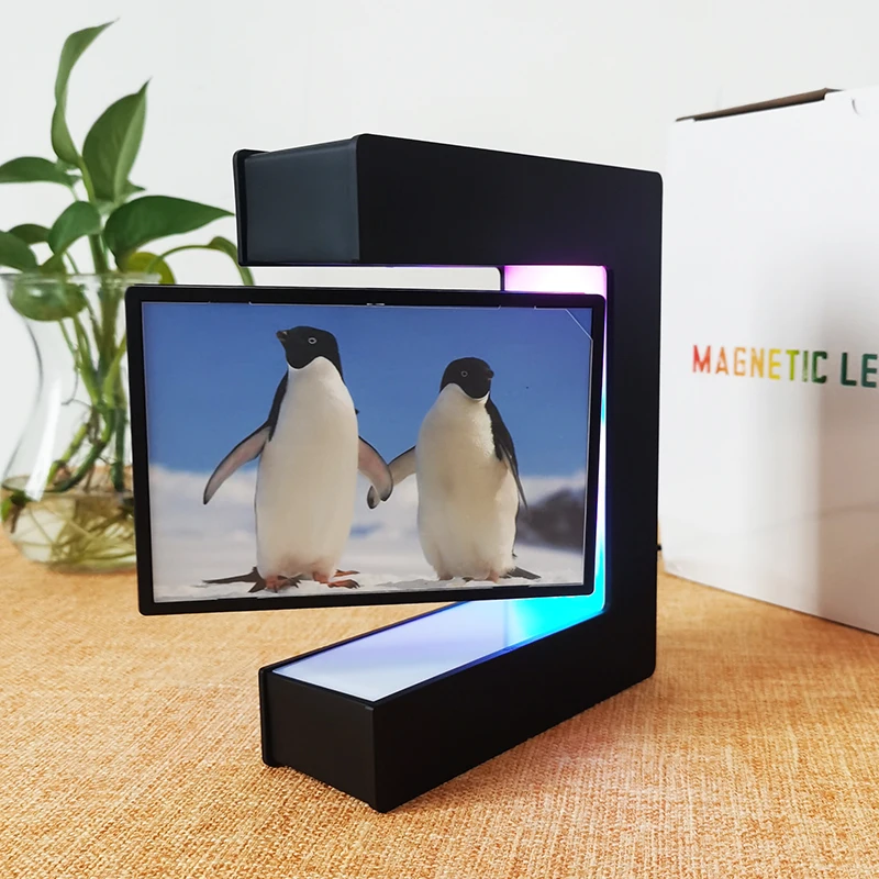 

Cocosity Photo Frame, Anti-Gravity Floating Electro-Magnetism Easy to Use Magnetic Levitation Photo Decor Picture Frame