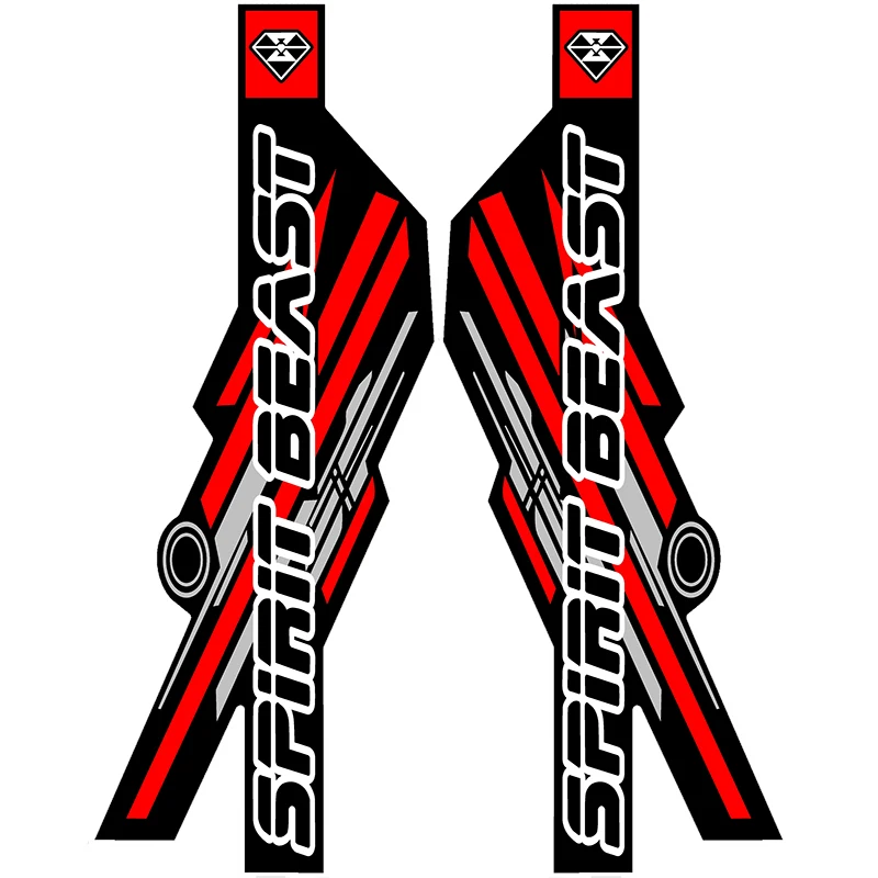 Дух зверя шок стикер абсорбер изменение Универсальный мотоцикл передний