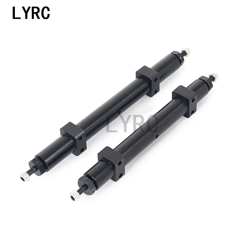 

LY rc 1 шт., металлическая неэлектрическая задняя ось 120 мм, 140 мм для 1/14 tamiya Радиоуправляемый трейлер, модификация грузовика, детали для самосто...