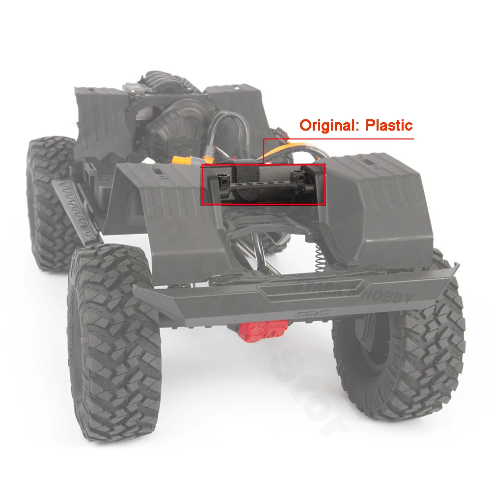 Алюминиевые стойки для заднего кузова и крепления задних амортизаторов для 1:10 RC краулера Axial SCX10 III AXI231021.