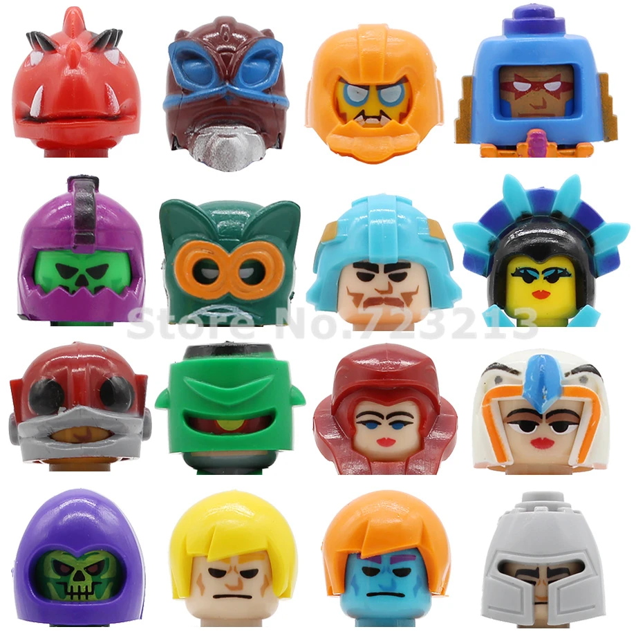 Фигурки Feleph Single HE Man MASTERS из мультфильмов голова ОЗУ мужчина белая касса Пакер ске