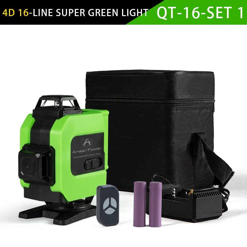 

ANEERPOWER Лазерный уровень 3D/4D 12/16 линий