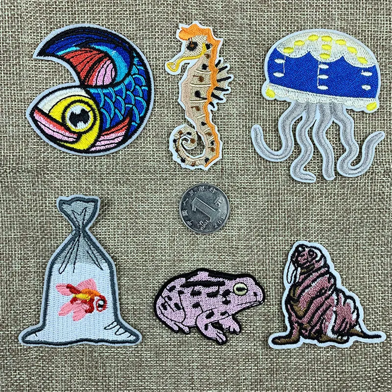 Морское животное морской лошадь Золотая Рыба лягушка искусственное железо на