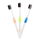 Зубная щетка с очень плотной щетиной для чувствительных десен, портативный дорожный Чехол Ultrasoft из бамбукового древесного волокна, мягкий уход за полостью рта для беременных