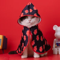 cute pet dog cat cloak cosplay clothes anime hoodies halloween cat puppy costume funny party festival pet kitty cape clothing