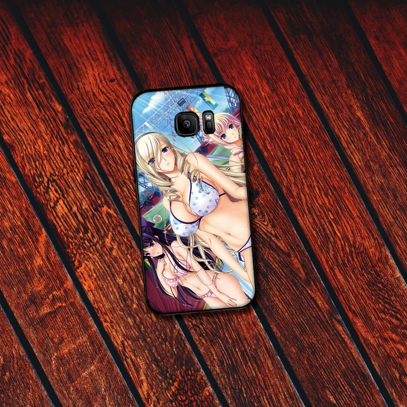 Сексуальная девушка в бикини Капа Мягкий силиконовый чехол для телефона Samsung Galaxy