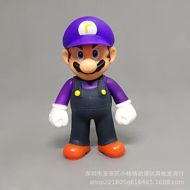 1 шт. Super mario bros мини Марио и Луиджи Йоши одна часть фигуры Действие игрушки ПВХ