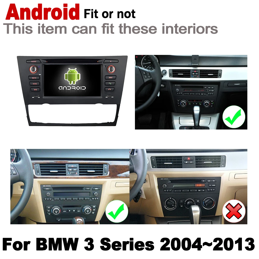 Автомобильный мультимедийный плеер 2 DIN HD стерео Android DVD GPS навигация карта для BMW 3