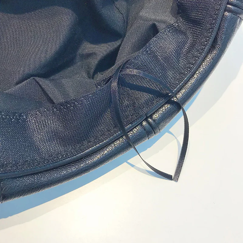 Женский берет LERFEY однотонный фальшивый теплая облегающая шапка во французском