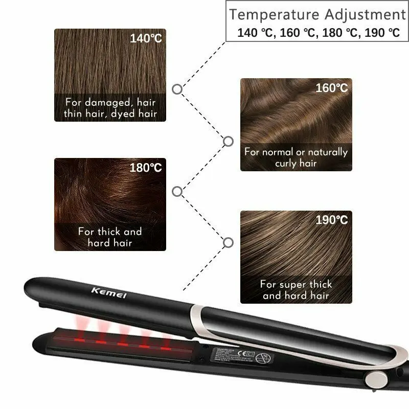 Профессиональный утюжок для выпрямления волос выпрямитель волнистых