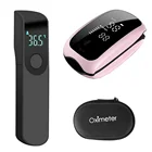 Пульсоксиметр медицинский Аккумуляторный на палец, измеритель уровня кислорода в крови, Бесконтактный инфракрасный