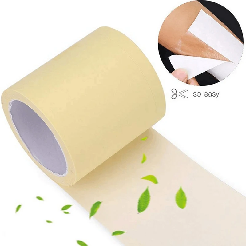 

1 Roll Disposable Armpit Sweat Pads Transparent Underarm Antiperspirant Sticker Keep Dry Sticke
