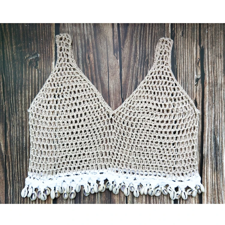 Apricot Top Женские летние пляжные трикотажные выдалбливают брюки прозрачное вязание крючком Stright брюки сексуальные ажурные широкие брюки - Цвет: Apricot Top