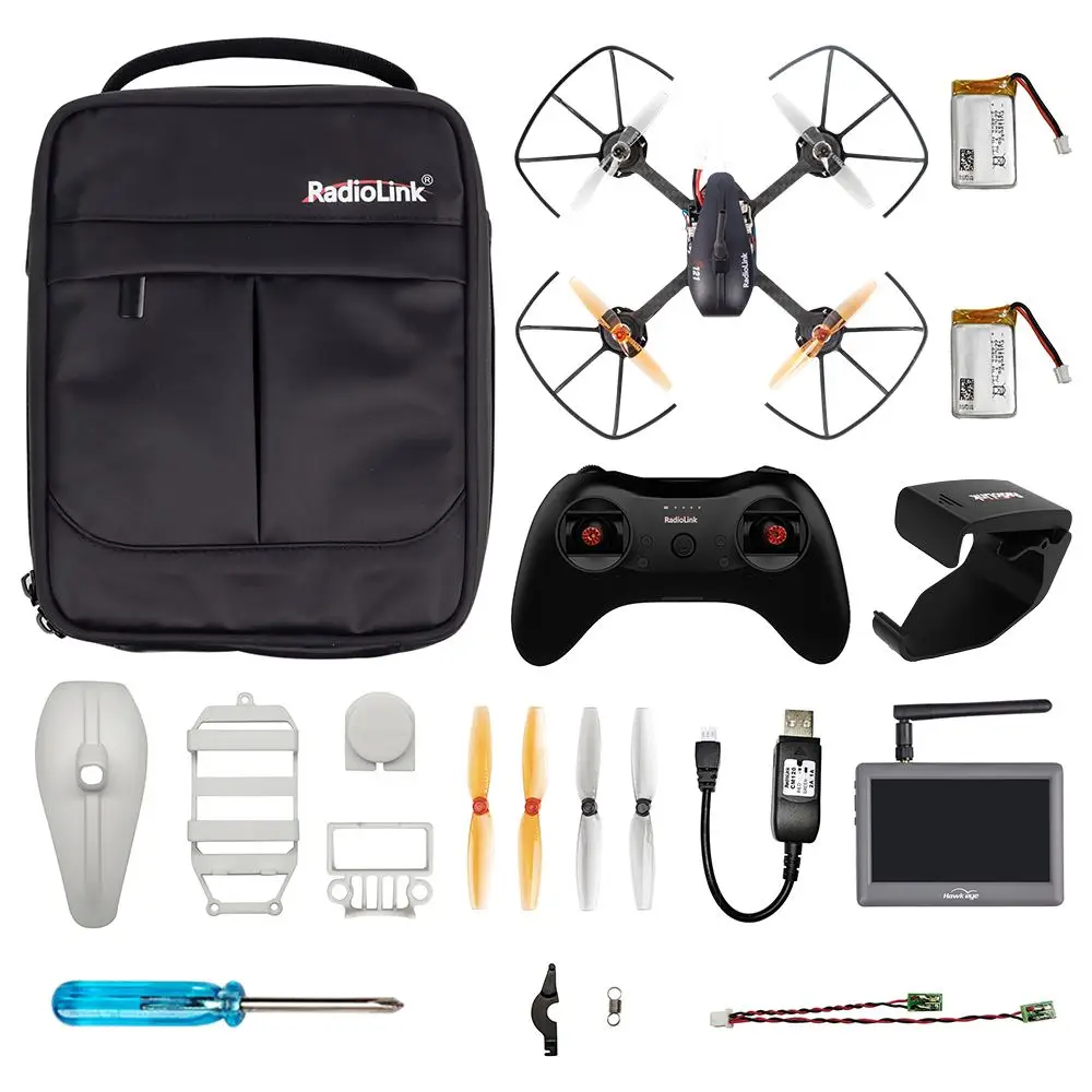 Радиолинк F121 Eneopterinae 121 мм микро матовый FPV гоночный Дрон BNF RTF w/ OSD камера T8S RC 2 км