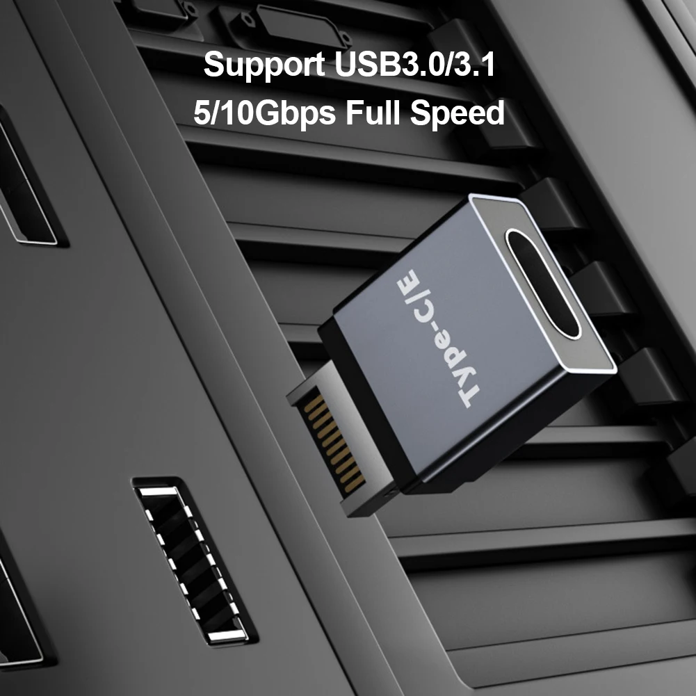 Материнская плата типа E к Type C/USB адаптеру настольный компьютер ПК коннектор