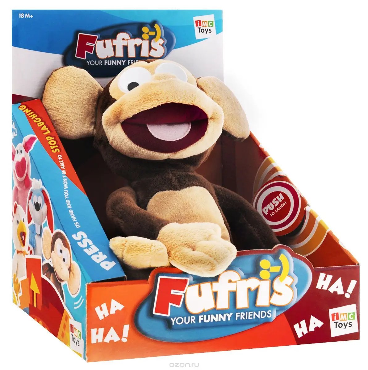 Интерактивная игрушка &quotОбезьянка - Забавные друзья&quot смеется IMC Toys 1106894 |