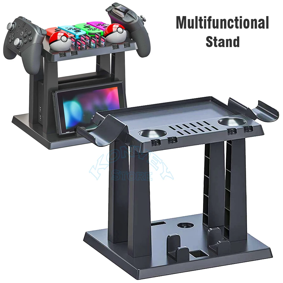 Multifunction Nintend Switch/OLED Console Stand&Game Disc St