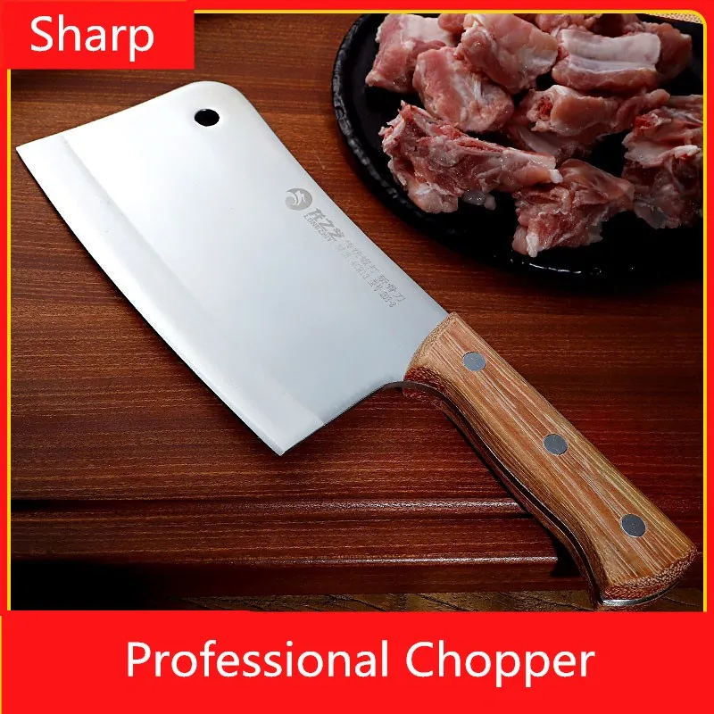 

Forging Kitchen Household Stainless Steel Chef Special Professional Chop Bone Knife Cutter Meat Knife Slicing Knives Chopper