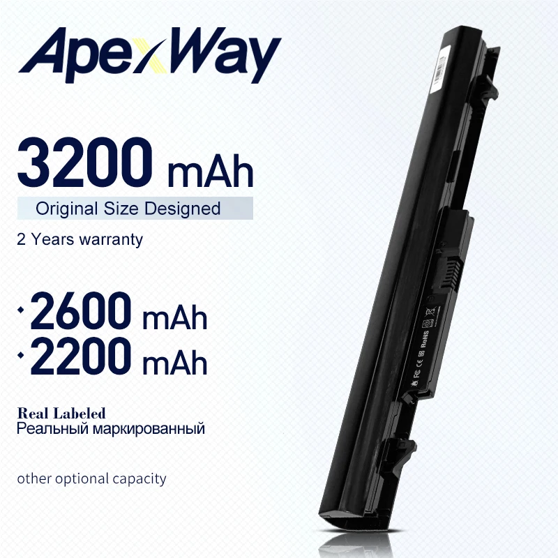 Внешняя Аккумуляторная Батарея ApexWay для ноутбука телефон HP OA04 OA03 CQ14 CQ15 Compaq Presario 15