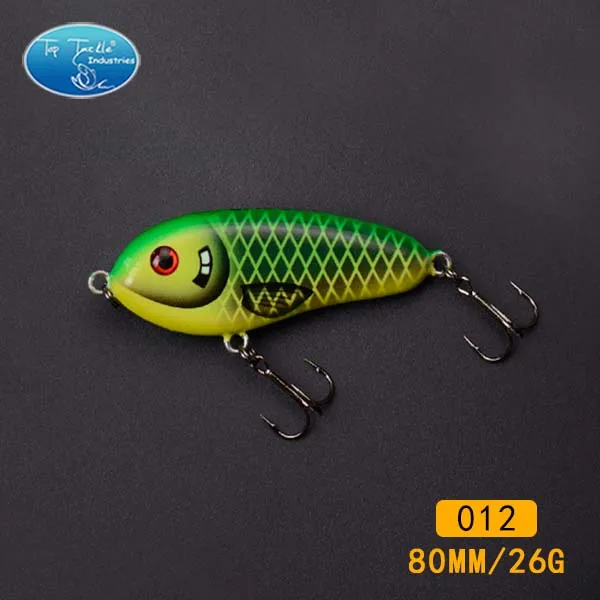 2 hooks 80mm 012 Бесплатный проезд рыболовные снасти рывок приманки рыболовную приманку голубка( 80 мм 25 г- 8/pcs-8/цвет- раковина - Цвет: 2 hooks 80mm 012