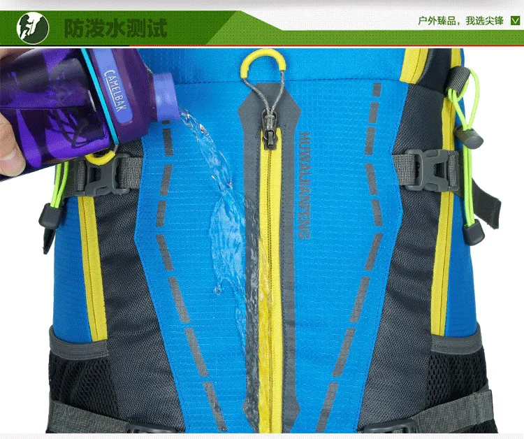 45L Men Women Climbing Travel Riding Sport Bag Water Resistant Rucksack Outdoor Camping Hiking Backpack Military Tactical Bags