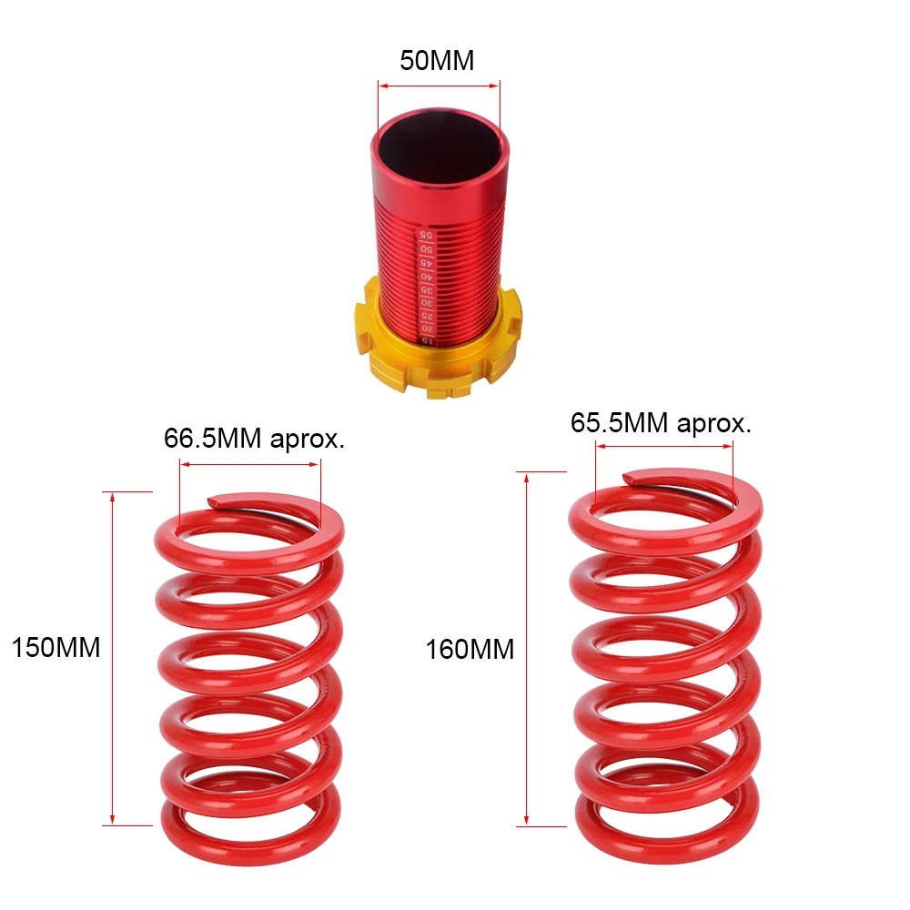 VR для 88 00 Honda Civic EG EJ EK Integra регулируемая подвеска комплект пружины TH11|coilover kits|coilovers