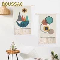 hand woven wall hanging decorative bohemian style tapestry wall cloth hanging pictures hanging cloth