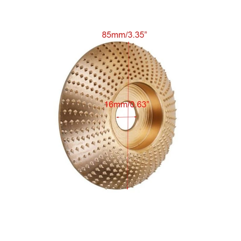 

Шлифовальный круг под углом по дереву, набор из 2 шлифовальных инструментов для резьбы по дереву, 16 мм, абразивный вращающийся диск для полир...